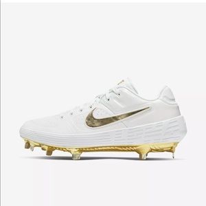 nike alpha huarache elite 2 gold